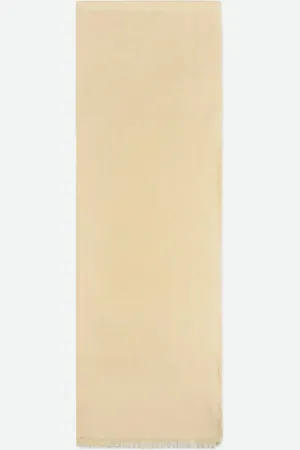 Elisabetta Franchi Tilbehør, Dame, Gul, ONE SIZE, Polyester, Jacquard Diamant Pashmina Tørklæde