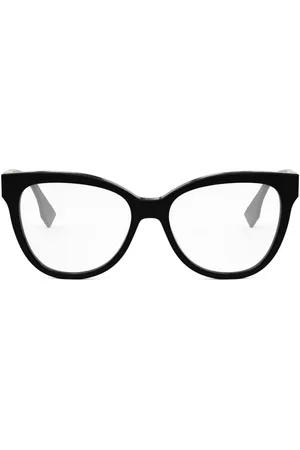 Fendi Tilbehør, unisex, Sort, ONE SIZE, Uld, Butterfly acetat briller O