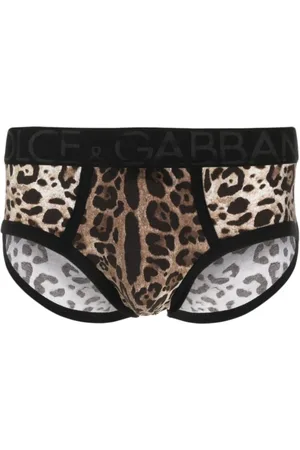 Dolce & Gabbana Undertøj, Herre, Brun, XL, Bomuld, Brun Brando Undertøj Slip