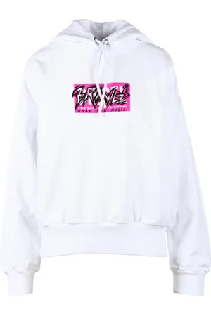 Diesel Sweathshirts & Hoodies, Dame, Hvid, L, Bomuld, Sweatshirts Hoodies