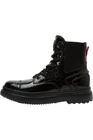 Colmar Sko, Dame, Sort, 38 EU, Uld, Sorte Sneakers med Krokodillemønster