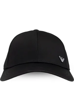 Emporio Armani Tilbehør, unisex, Sort, ONE SIZE, Bomuld, Baseball cap