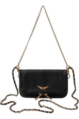 Zadig & Voltaire Taske, Dame, Sort, ONE SIZE, Læder, Rock Nano Noir Læder Taske