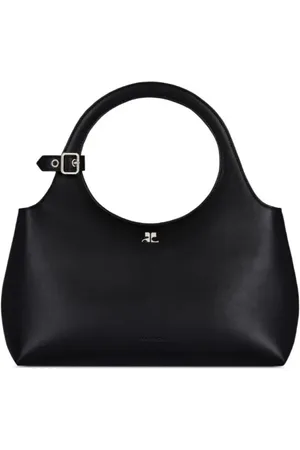 Courrèges Taske, Dame, Sort, ONE SIZE, Uld, Sort Day Skuldertaske