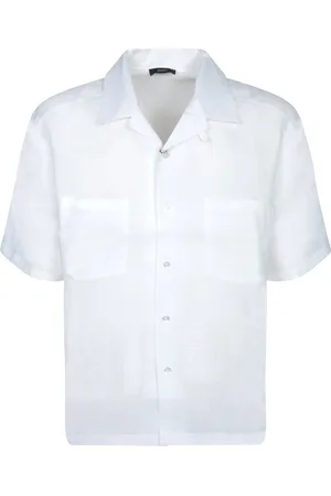 HERNO Skjorte, Herre, Hvid, L, Hvide T-shirts & Polos til mænd