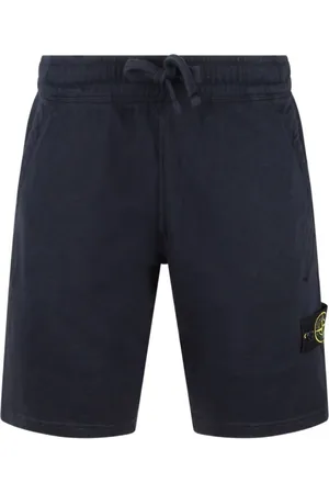 Stone Island Shorts, Herre, Blå, W32, Bomuld, Blå Bermuda Shorts til Mænd