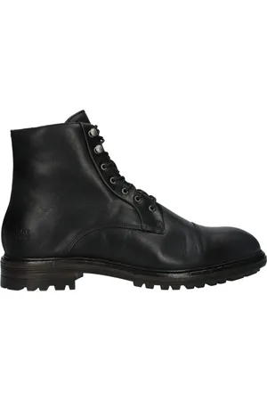Blackstone Sko, Herre, Sort, 42 EU, Uld, Lester - - Lace-ups