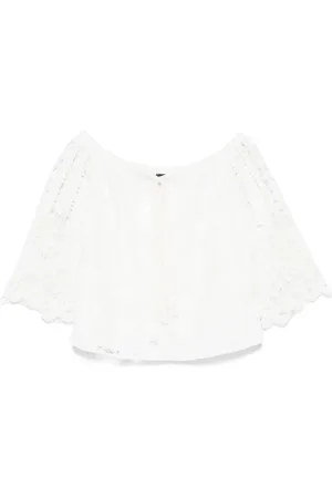 Pinko Bluser & Skjorter, Dame, Hvid, S, Bomuld, Elegant bomuldsblandet dametøjsskjorte