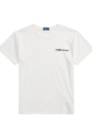 Ralph Lauren Top, Dame, Hvid, XS, Bomuld, Ren Bomuld Klassisk T-shirt