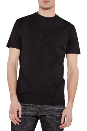 John Richmond Top, Herre, Sort, L, Uld, Stilfuld T-shirt Reuter