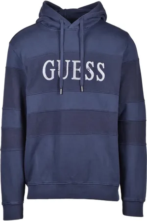 Guess Sweathshirts & Hoodies, Herre, Blå, M, Bomuld, Sweatshirts Hoodies
