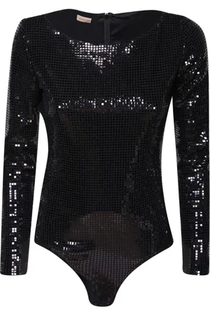 BLANCA Top, Dame, Sort, S, Sort Paliet Sweater Aw23
