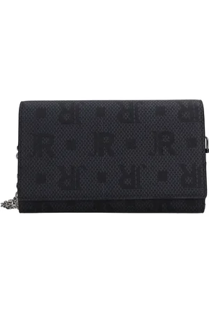John Richmond Tilbehør, Dame, Sort, ONE SIZE, Læder, Wallets Cardholders