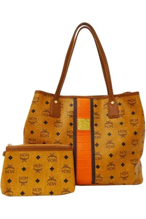 MCM Pre-owned, Dame, , ONE SIZE, Uld, Pre-owned Canvas skuldertasker