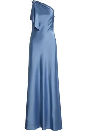 Ralph Lauren Kjole, Dame, Blå, 2XS, Polyester, 82% Polyester 18% Polyester