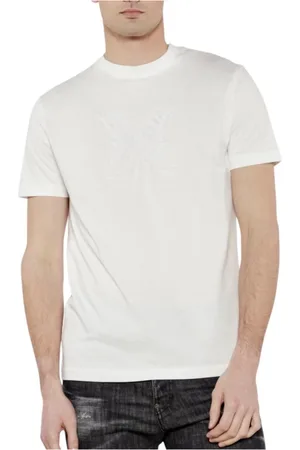 John Richmond Top, Herre, Hvid, XL, Uld, Stilfuld Reuter T-shirt