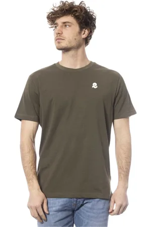 Invicta Top, Herre, Grøn, XL, Logo Print Rund Hals T-Shirt