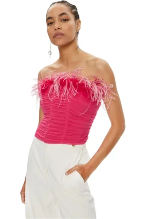 Patrizia Pepe Top, Dame, Lyserød, S, Uld, Stilfuld TOP til modeelskere