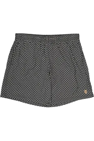 Alexander McQueen Badetøj, Herre, Blå, S, Nylon, Skull Monogram Badetøj Shorts