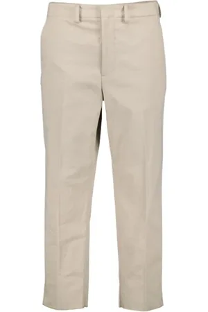 Fendi Bukser, Herre, , S, Bomuld, Chino bukser med lige snit