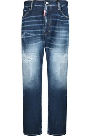 Dsquared2 Jeans, Herre, Blå, XL, Blå Bukser til Mænd