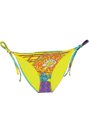 VERSACE Badetøj, Dame, Flerfarvet, L, Uld, Multifarvet Royal Rebellion Bikini Bund