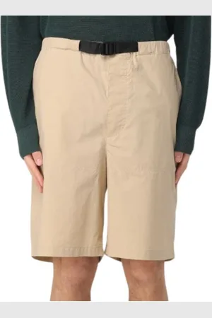 Roberto Collina Shorts, Herre, , S, Bomuld, Snørelukning Bermuda Shorts Sand