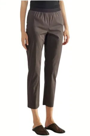 LIVIANA CONTI Bukser, Dame, Brun, XS, Bomuld, Chokolade Leggings Bomuld Elastisk Talje
