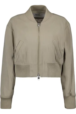 Ami Jakke, Dame, , L, Uld, Ribbet Krave Uld Bomber Jakke