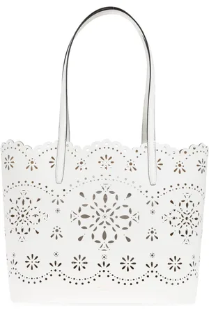 Kate Spade Taske, Dame, Hvid, ONE SIZE, Uld, Indkøbstaske
