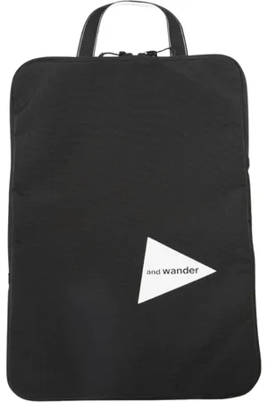 and wander Taske, Herre, Sort, ONE SIZE, Uld, Vandtæt Sort Dagrygsæk Tasker