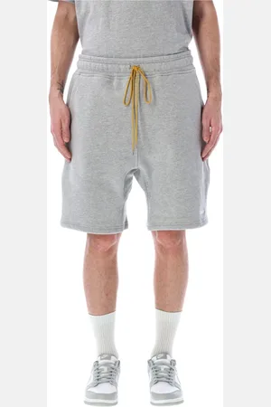 Rhude Shorts, Herre, Grå, S, Bomuld, Grå Melange Classique Sweat Shorts