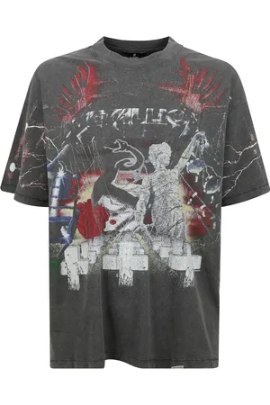 Represent Top, Herre, Grå, XL, Bomuld, Bomulds T-shirt med korte ærmer