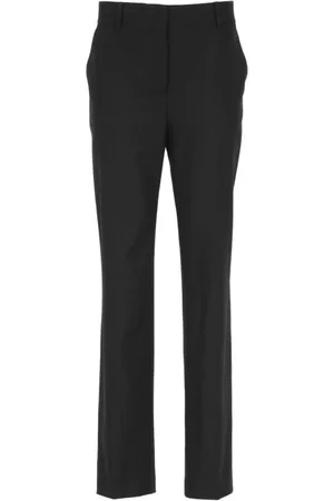 Alberta Ferretti Bukser, Dame, Sort, M, Sorte Elegante Bukser Aw23