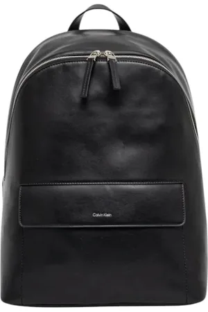 Calvin Klein Taske, Herre, Sort, ONE SIZE, Uld, Stilfuld Rygsæk til Daglig Brug