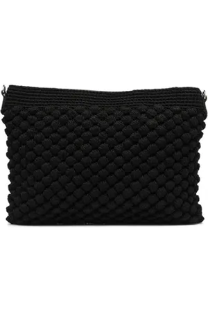 Gianni chiarini Taske, Dame, Sort, ONE SIZE, Uld, Stilfuld Array Håndtaske