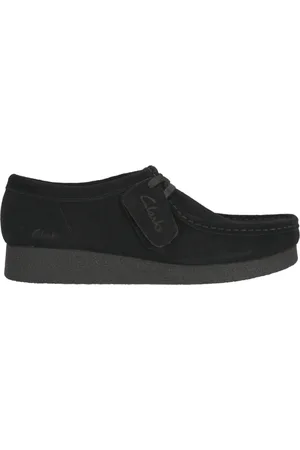 Clarks Sko, Dame, Sort, 37 EU, Læder, Sort Fritidssneakers til Kvinder