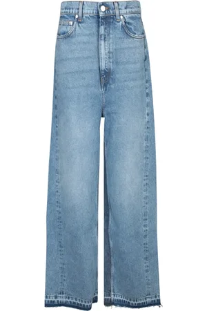 Stella McCartney Jeans, Dame, Blå, W28, Uld, Blå Jeans til Kvinder Stilfuld