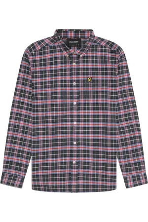 Lyle & Scott Skjorte, Herre, Flerfarvet, XL, Bomuld, Check Flannel Skjorte