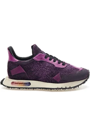 BE POSITIVE Sko, Dame, Lilla, 40 EU, Læder, Fuchsia Space Race Wing Sneakers