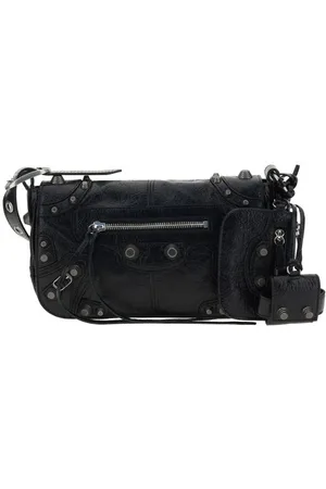 Balenciaga Taske, Dame, Sort, ONE SIZE, Uld, Le Cagole Lammskind Skuldertaske