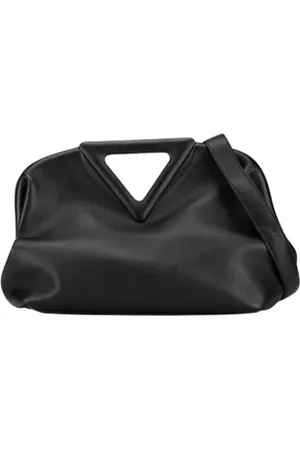 Bottega Veneta Pre-owned, Dame, Sort, ONE SIZE, Tyl, Pre-owned Laeder hndtasker