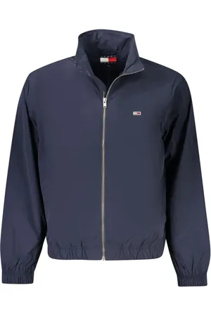 Tommy Hilfiger Jakke, Herre, Blå, L, Polyester, Blå Polyester Herrejakke