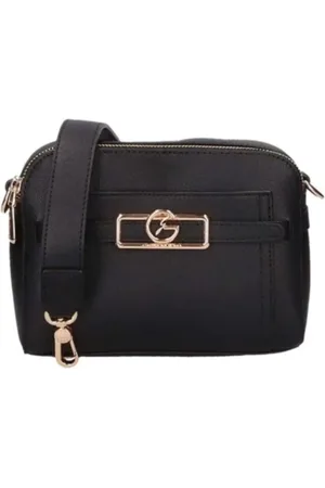 Gattinoni Taske, Dame, Sort, ONE SIZE, Læder, Kompakt Crossbody Taske Lady Squared