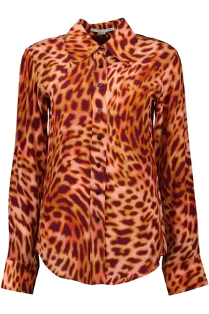 Stella McCartney Bluser & Skjorter, Dame, , XS, Leopard Print Skjorte