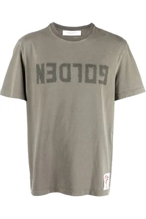 Golden Goose Top, Herre, Grøn, L, Bomuld, Grøn T-shirt Klassisk Pasform Komfort Stil