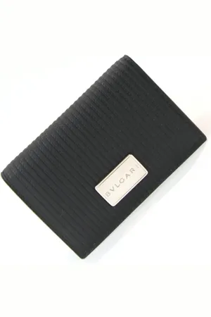 Bvlgari Pre-owned, unisex, Sort, ONE SIZE, Tyl, Pre-owned Canvas punge
