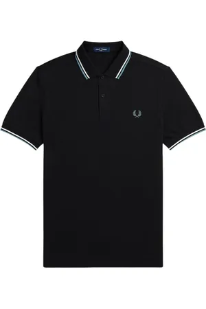 Fred Perry Top, Herre, Sort, 2XL, Klassisk Polo Skjorte til Mænd