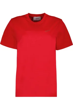 COPERNI Top, Dame, Rød, XS, Bomuld, Logo Print T-shirt
