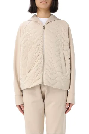 MOORER Jakke, Dame, , S, Uld, Stilfuld Trench Coat Bertha-Ito